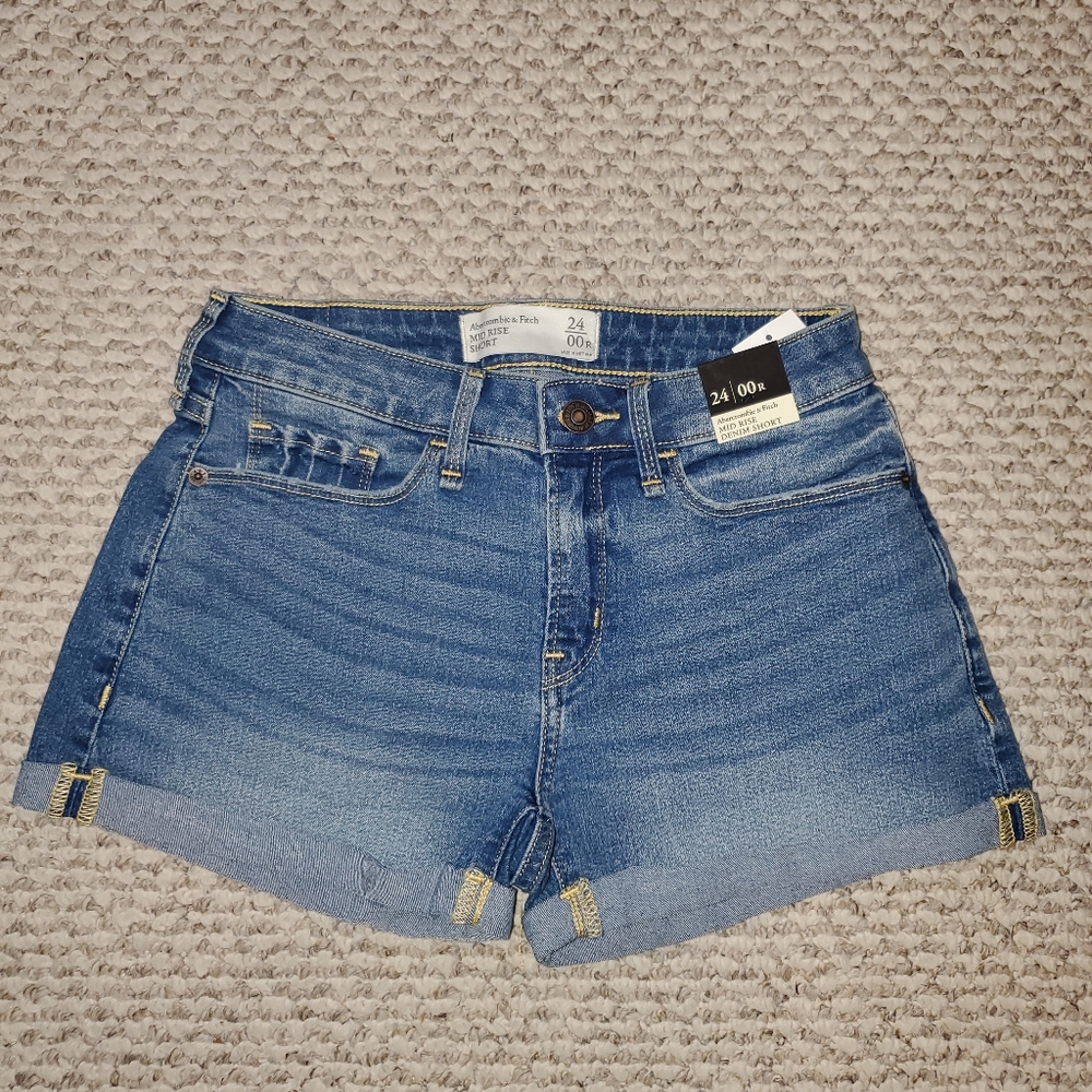 Ambercrombie and Fitch Jean Shorts